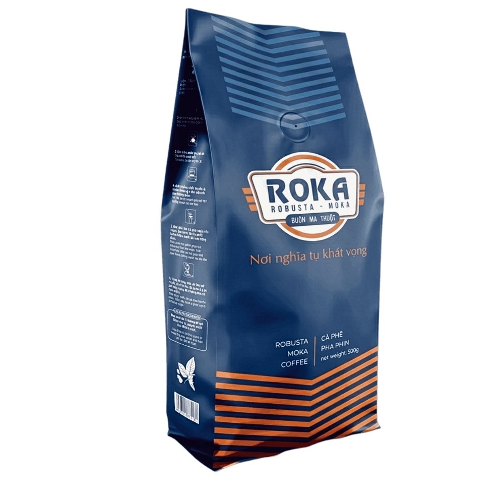 Cà phê Robusta 1kg - ROKA Blue