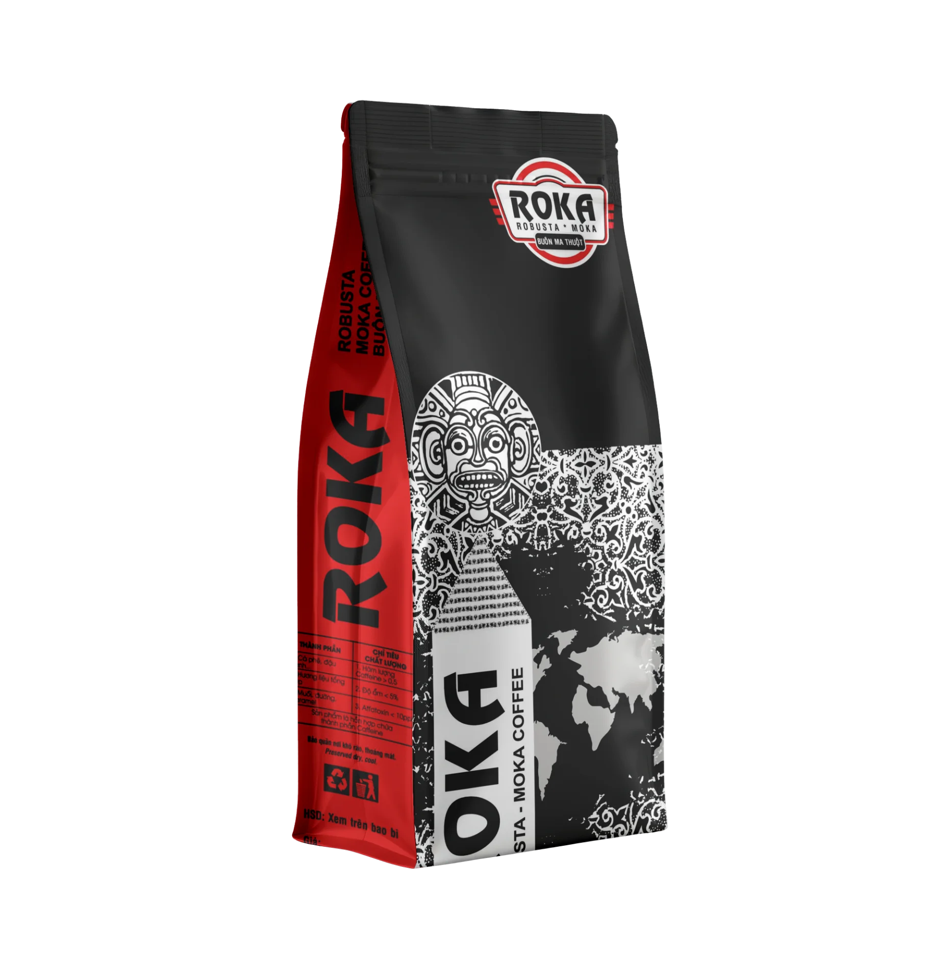 Cà phê rang xay - ROKA Đỏ