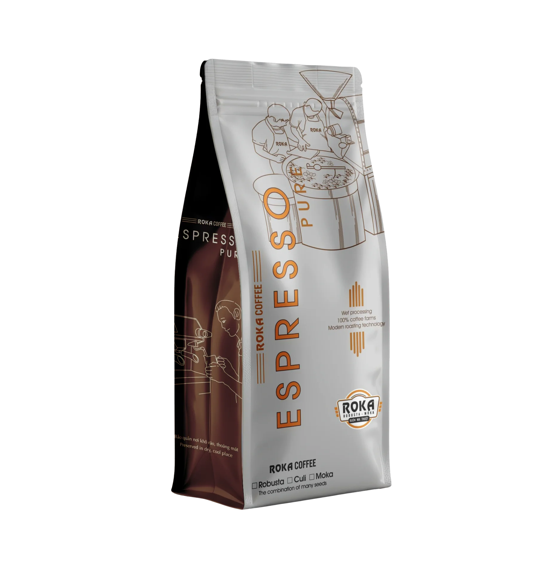 Cà phê nguyên chất - ROKA Espresso
