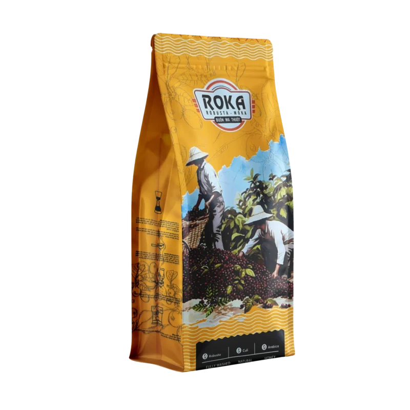 Cà phê rang mộc - ROKA Hạt Mix